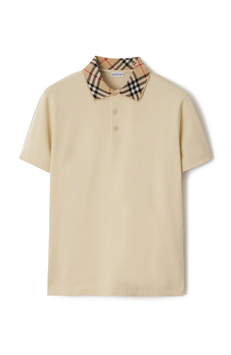 חולצת פולו בז’ Cotton Polo