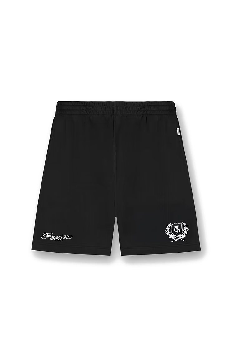 מכנס שורט שחור Crest Short
