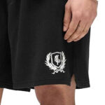 מכנס שורט שחור Crest Short