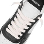 סניקרס עור שחור/לבן Initial Sneaker