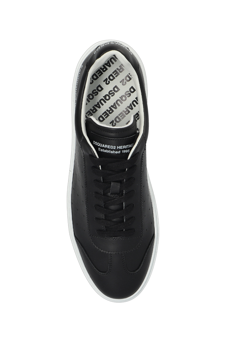 סניקרס עור שחורות Rider Sneaker