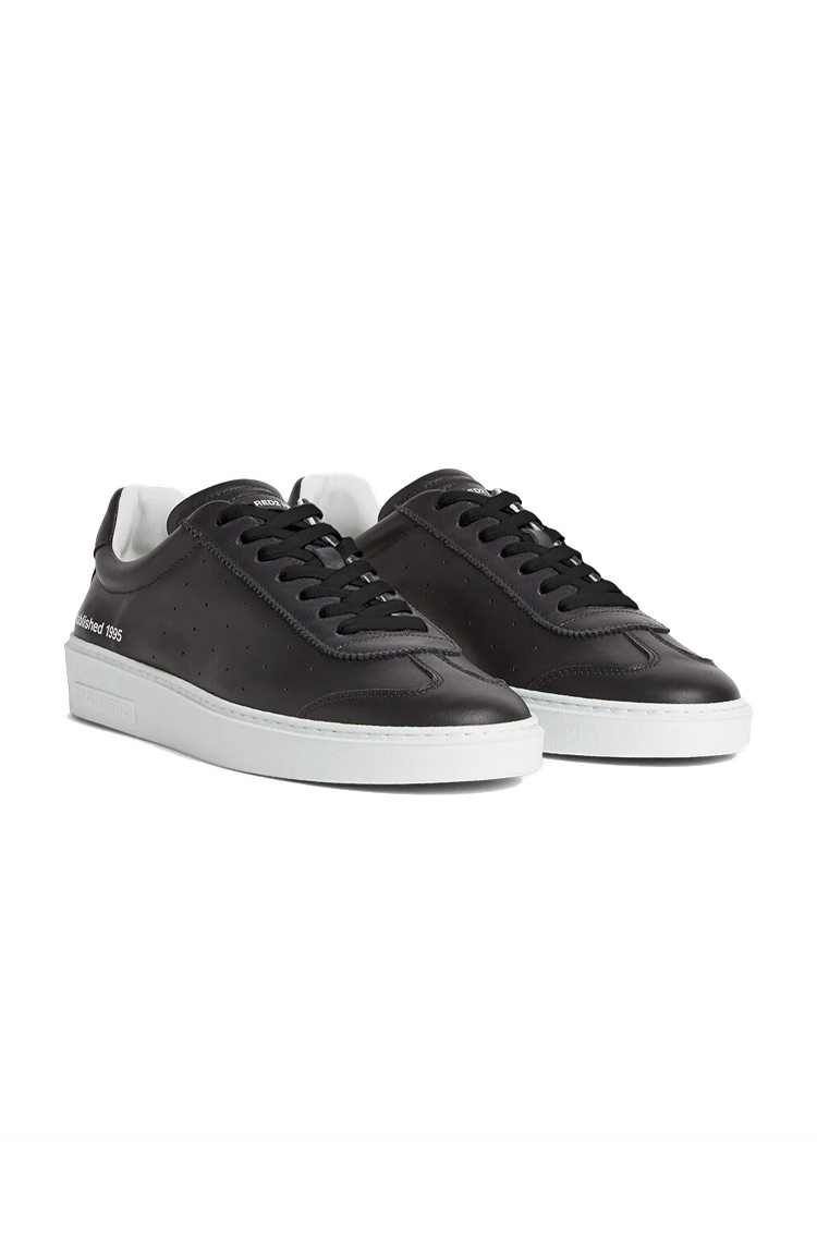 סניקרס עור שחורות Rider Sneaker