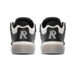 סניקרס עור לבן/שחור Studio Sneaker