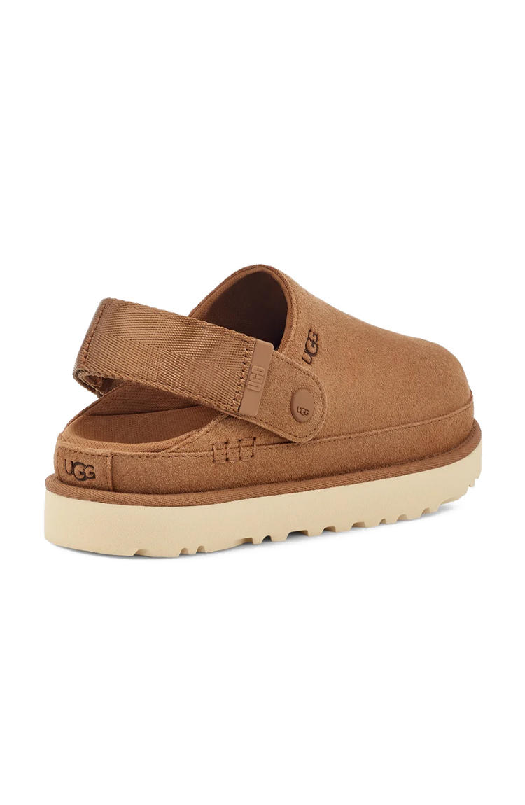 כפכפי זמש חומים Goldenstar Clog