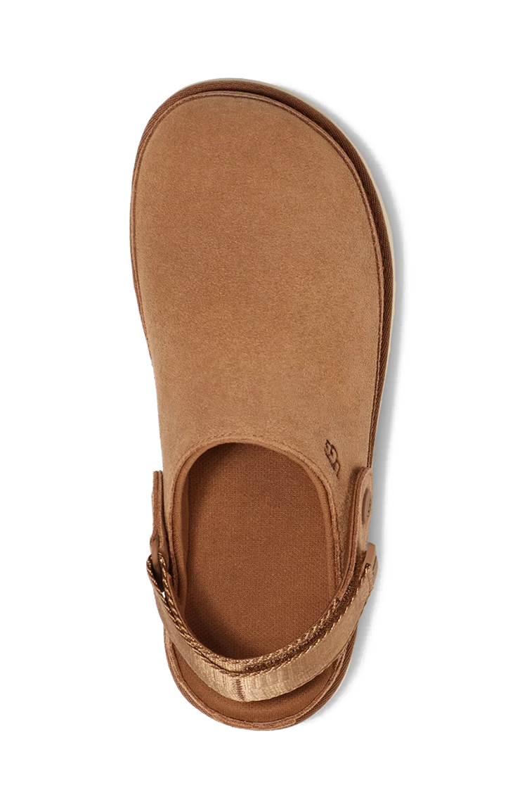 כפכפי זמש חומים Goldenstar Clog