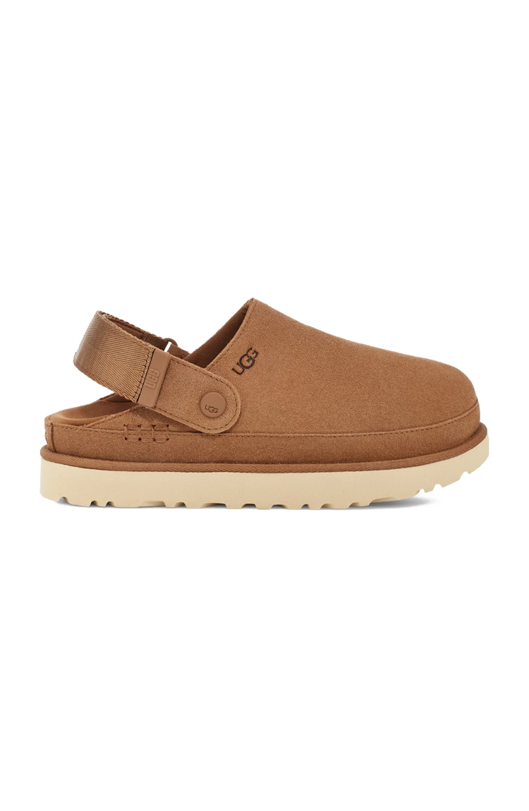 כפכפי זמש חומים Goldenstar Clog