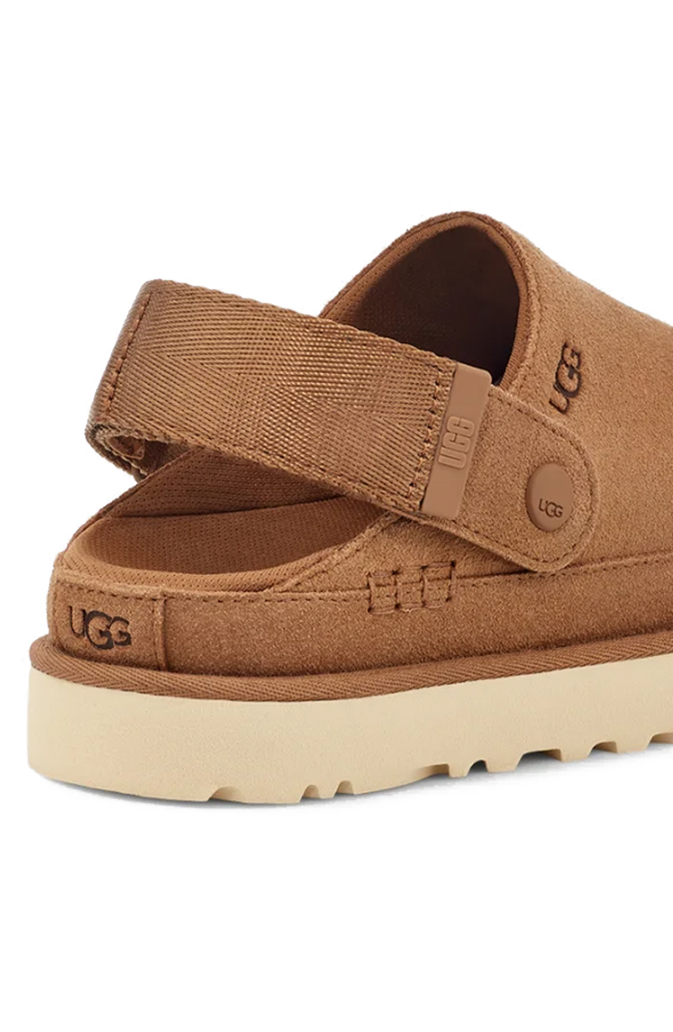 כפכפי זמש חומים Goldenstar Clog