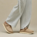 כפכפי זמש קרם Goldenstar Clog