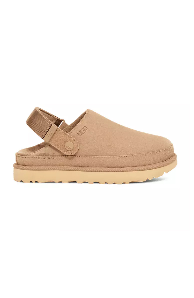 כפכפי זמש קרם Goldenstar Clog
