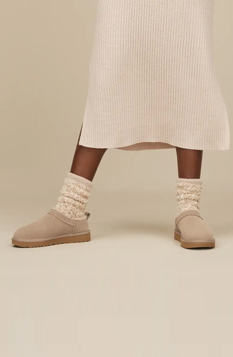 מגפון קרם Classic Micro Boot