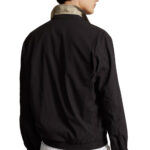 ז’קט רוח פולו ראלף לורן polo ralph lauren שחור דגם Bi-Swing Jacket פוליאסטר ממוחזר מרופד רקמה