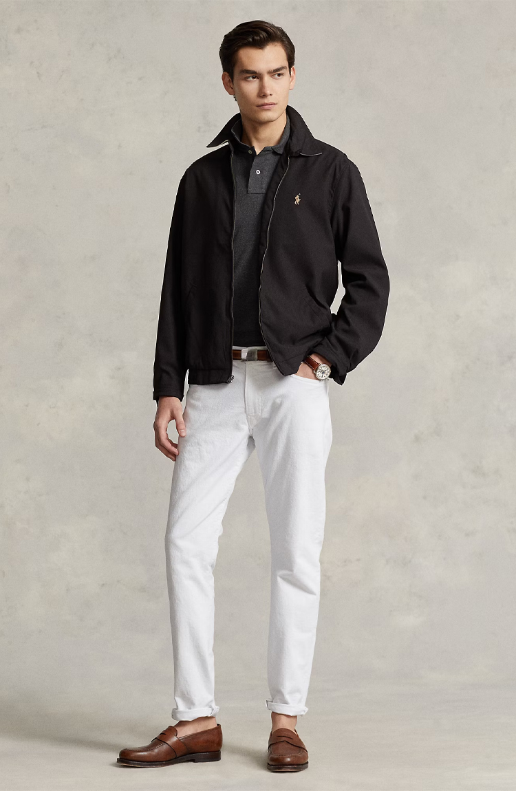 ז’קט רוח שחור Bi-Swing Jacket