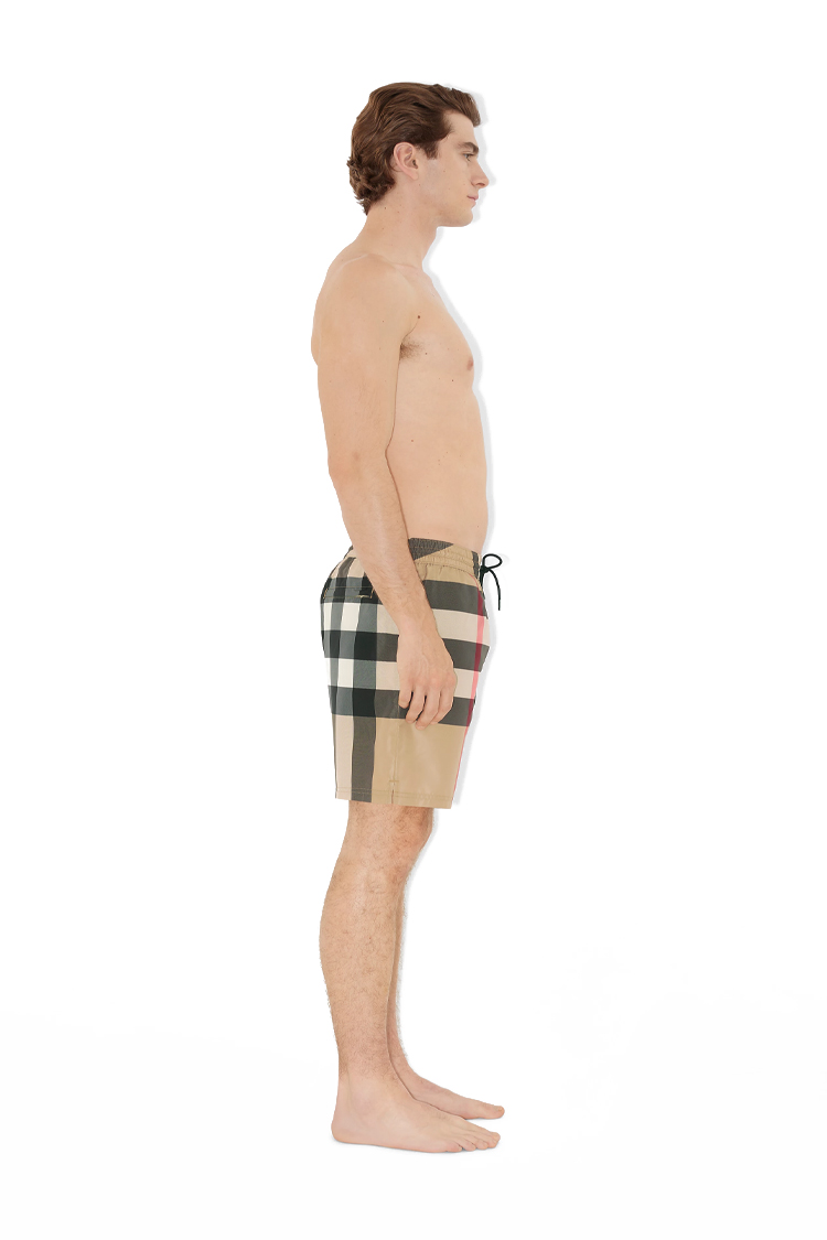 מכנס בגד ים BURBERRY בעיצוב המשבצות האייקוני