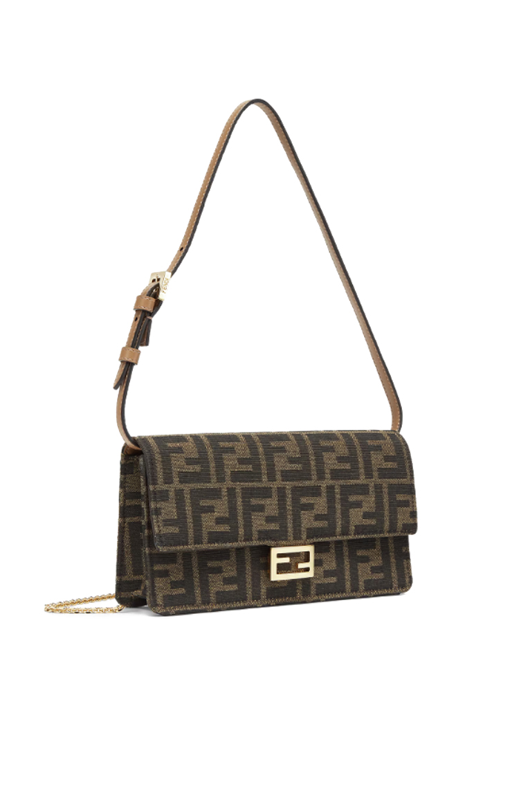 תיק ארנק חום Wallet On Chain Baguette