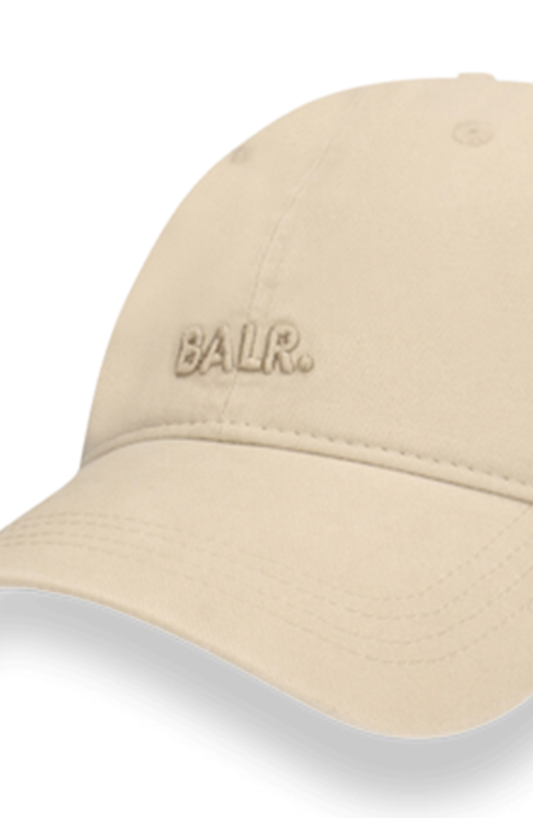 כובע בייסבול קרם Embroidered B