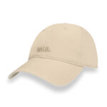 כובע בייסבול קרם Embroidered B