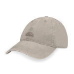 כובע בייסבול אפור Embroidered B
