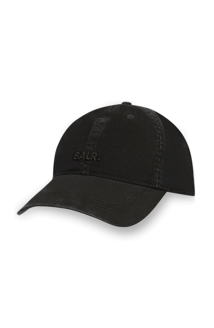 כובע בייסבול שחור Embroidered B
