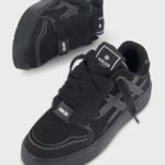 סניקרס שחורות Backdoor Leather Suede