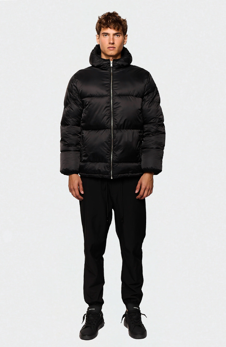 מעיל פוך שחור 640 Puffer Coat