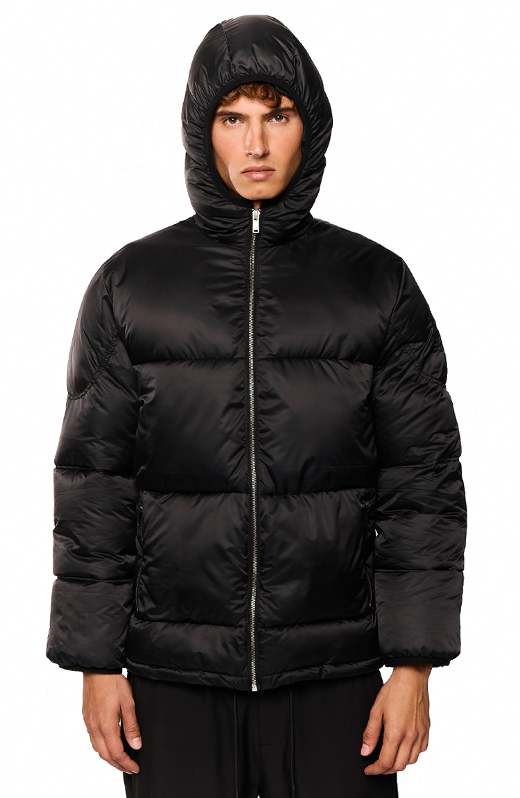 מעיל פוך שחור 640 Puffer Coat