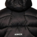 מעיל פוך שחור 640 Puffer Coat