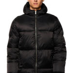 מעיל פוך שחור 640 Puffer Coat