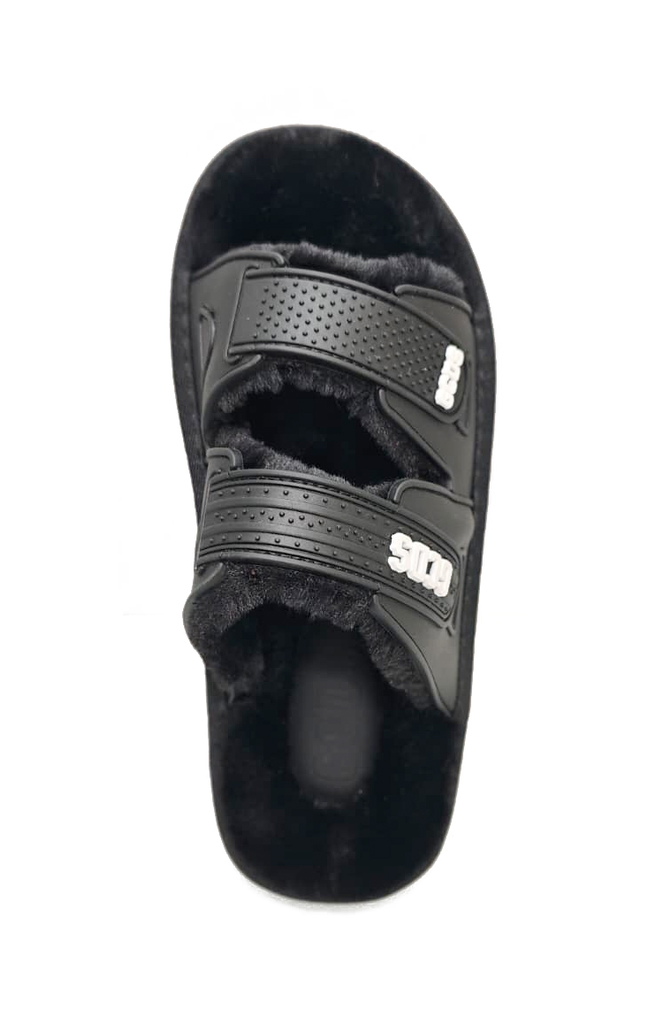 כפכפי פלטפורמה FURRY SLIDES