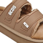 כפכפי פלטפורמה קאמל FURRY SLIDES