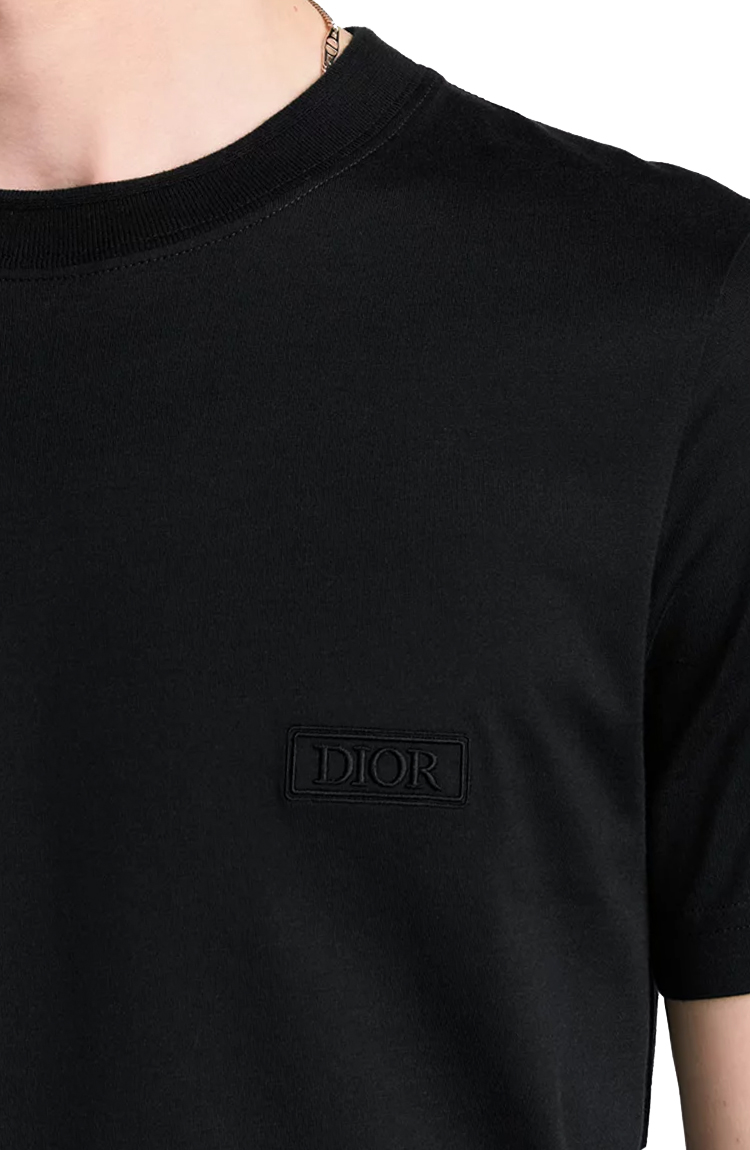 טי שירט שחורה Dior Icons
