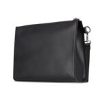 תיק קלאץ’ עור שחור 691 Clutch Smooth Bag