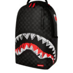 תיק גב שחור SCRIBBLE SHARK CHECK DLXSV