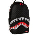 תיק גב שחור SCRIBBLE SHARK CHECK DLXSV
