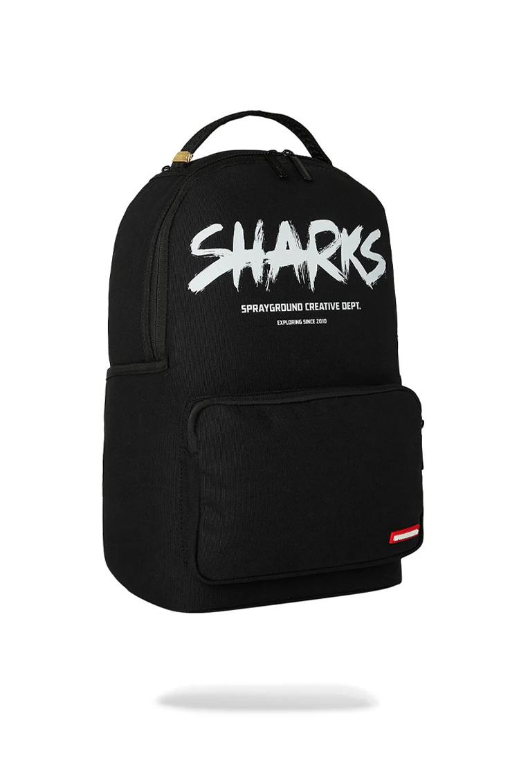 תיק גב שחור SHARKS CREAVTIVE DEPT CARGO POCKET DLXS
