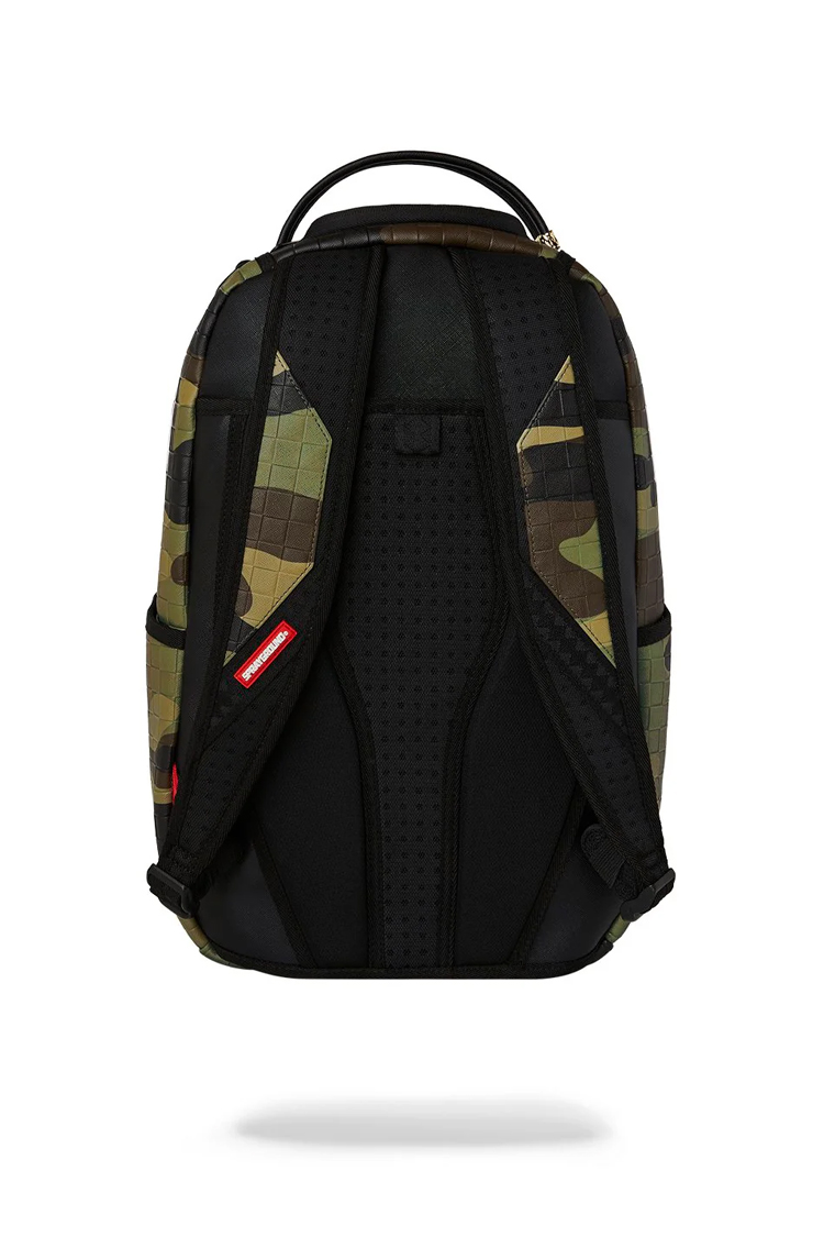 תיק גב צבאי WOODLAND CAMO CHECK DLXSV