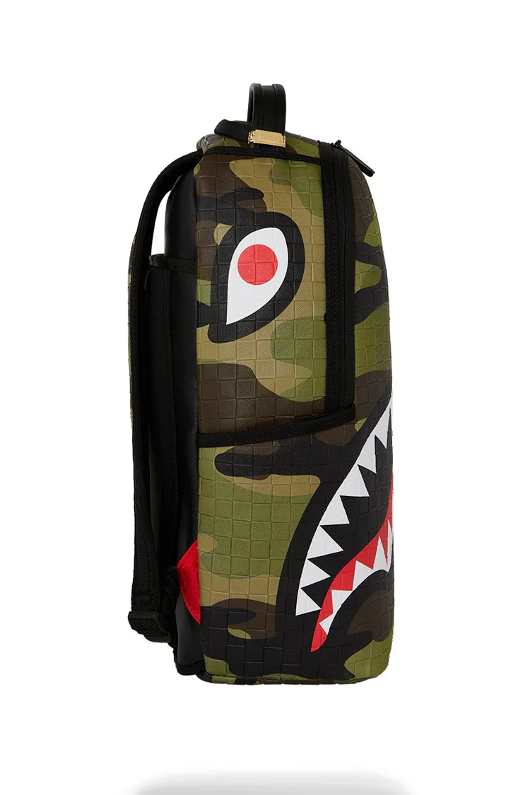 תיק גב צבאי WOODLAND CAMO CHECK DLXSV