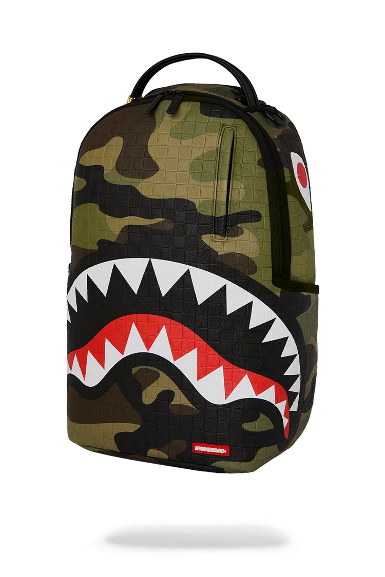 תיק גב צבאי WOODLAND CAMO CHECK DLXSV