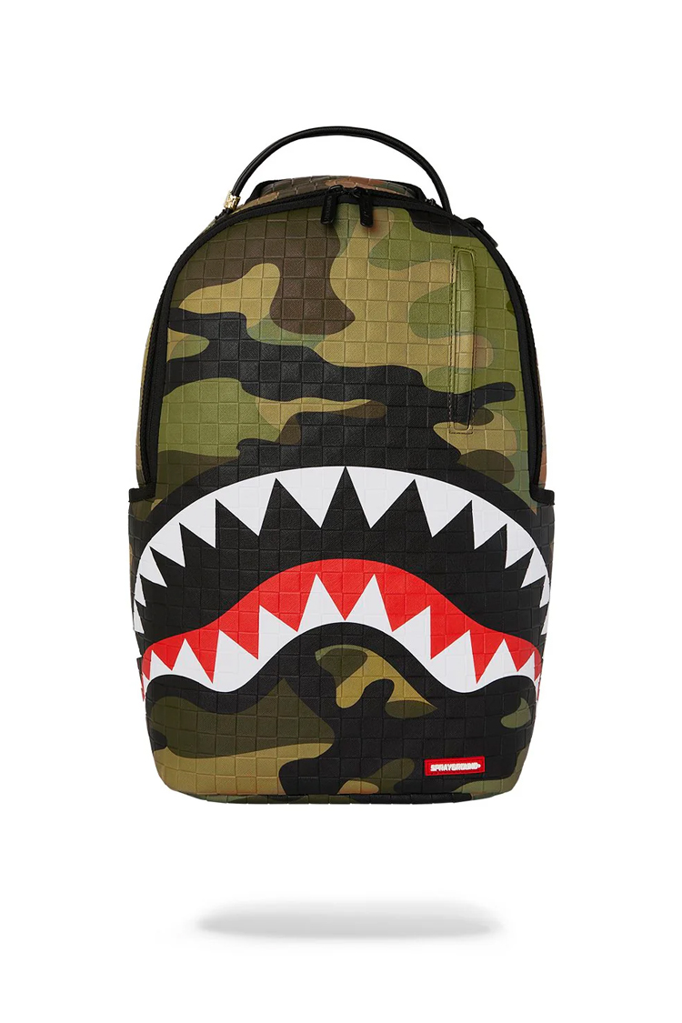 תיק גב צבאי WOODLAND CAMO CHECK DLXSV