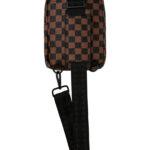 תיק סלינג חום/שחור BIG CITY EMBOSS ONE-STRAP