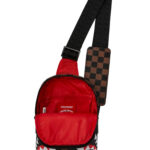תיק סלינג חום/שחור BIG CITY EMBOSS ONE-STRAP