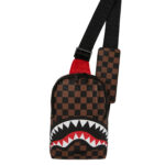 תיק סלינג חום/שחור BIG CITY EMBOSS ONE-STRAP