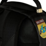 תיק גב שחור/צבעוני SHARKMOUTH EMBOSSED PATCHES DLXSV