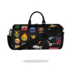 תיק נשיאה שחור SHARKMOUTH EMBOSSED PATCHES DUFFLE