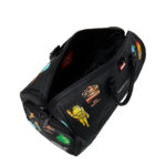 תיק נשיאה שחור SHARKMOUTH EMBOSSED PATCHES DUFFLE