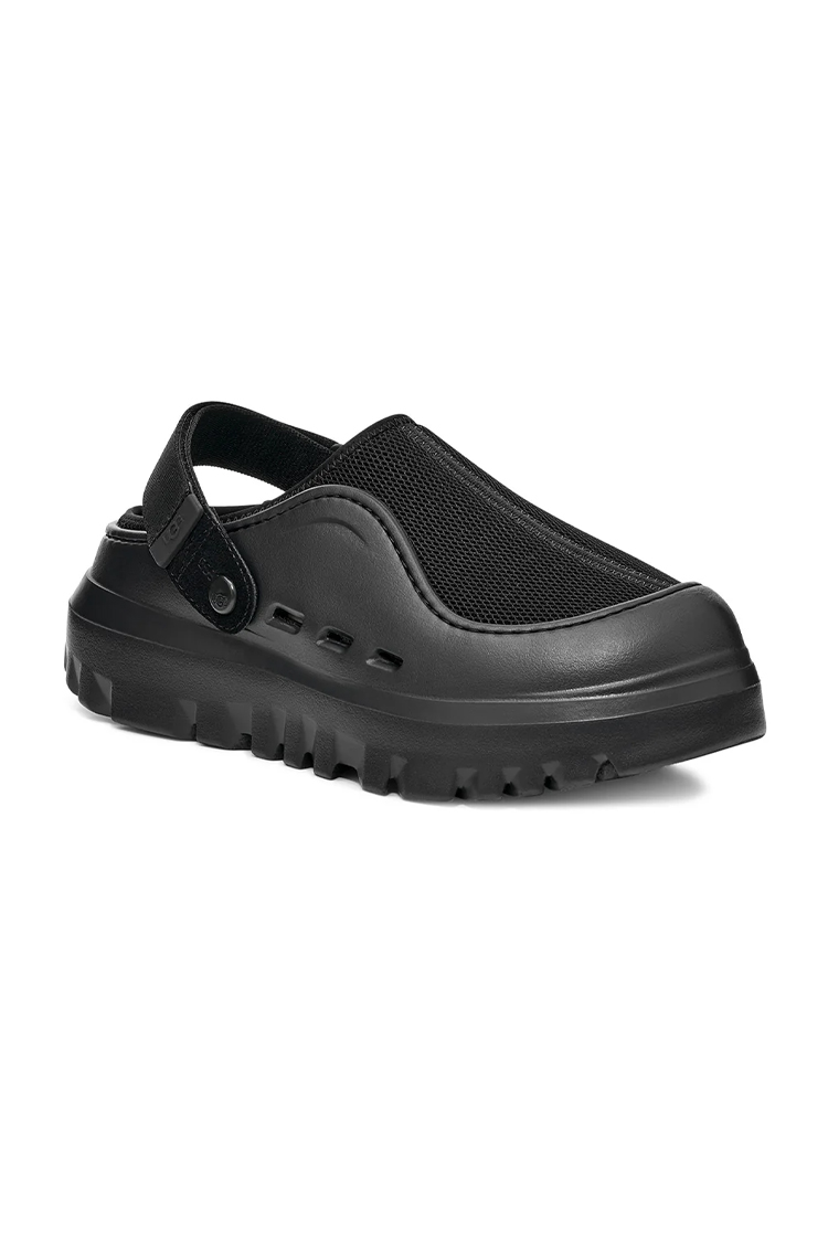 כפכפי UGG לגברים עם רצועה ממותגת וסוליית EVA