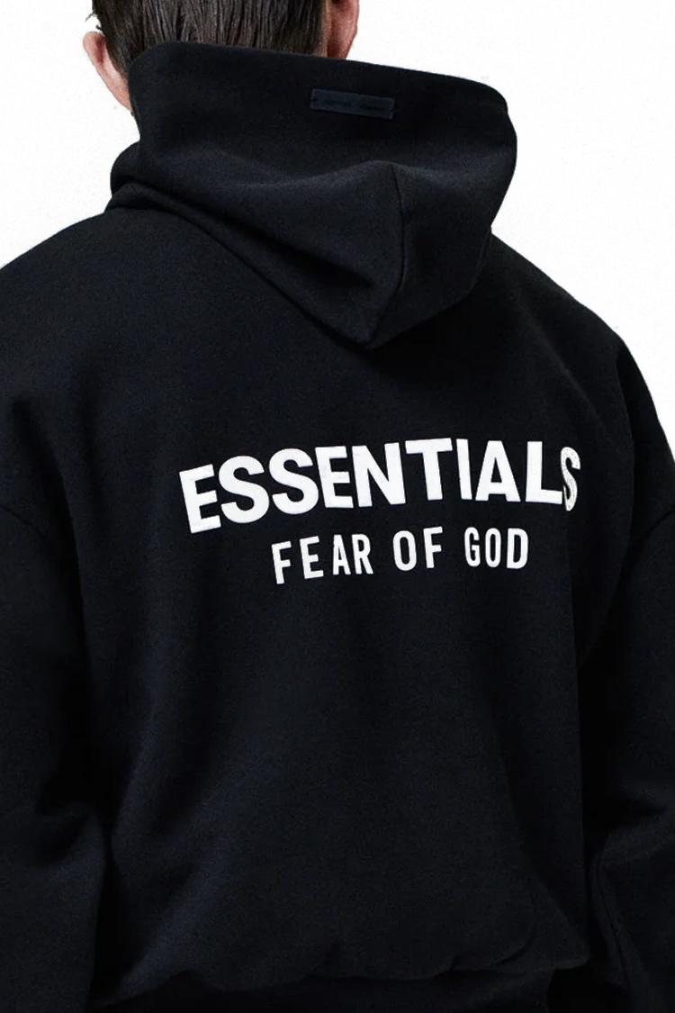 קפוצ'ון שחור Classic Hoodie