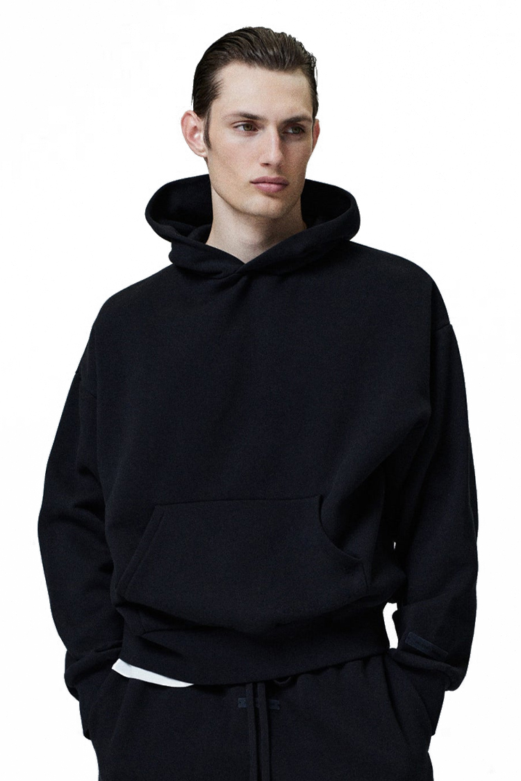 קפוצ'ון שחור Classic Hoodie