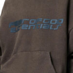 קפוצ’ון פליז חום Heavy Fleece 90s Hoodie
