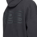 קפוצ’ון פליז שחור Heavy Fleece 90s Hoodie