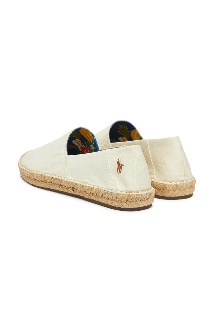 נעלי מוקסין קרם Slip Espadrilles